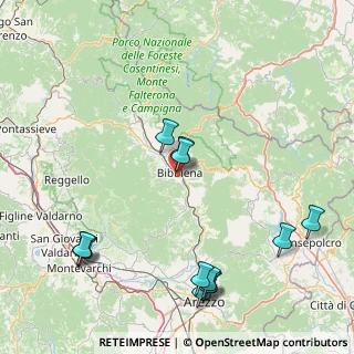 Mappa Case Sparse Fontetonica, 52011 Bibbiena AR, Italia (20.75923)