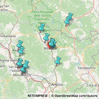 Mappa Case Sparse Fontetonica, 52011 Bibbiena AR, Italia (16.83067)