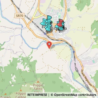 Mappa Case Sparse Fontetonica, 52011 Bibbiena AR, Italia (0.9345)