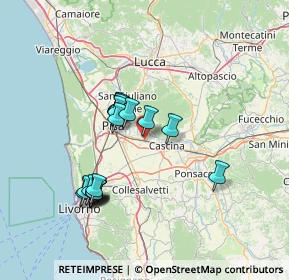 Mappa Via Tosco romagnola, 56023 Cascina PI, Italia (12.928)