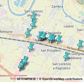 Mappa Via Tosco romagnola, 56023 Cascina PI, Italia (0.8525)