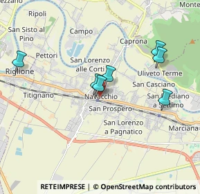 Mappa Via Tosco romagnola, 56023 Cascina PI, Italia (2.82455)