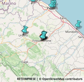 Mappa 61034 Fossombrone PU, Italia (12.68923)
