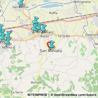 Mappa Via Cesare Battisti, 56028 San Miniato PI, Italia (3.07909)
