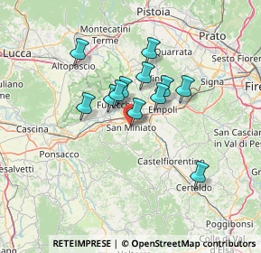 Mappa Via Cesare Battisti, 56028 San Miniato PI, Italia (10.51667)