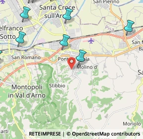 Mappa Via Masaccio, 56028 San Miniato PI, Italia (3.32727)