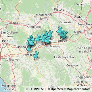 Mappa Via Masaccio, 56028 San Miniato PI, Italia (9.2275)