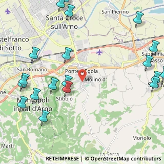 Mappa Via Giancarlo Pajetta, 56028 San Miniato PI, Italia (3.227)