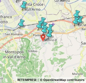 Mappa Via Giancarlo Pajetta, 56028 San Miniato PI, Italia (2.7475)