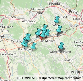 Mappa Via Giancarlo Pajetta, 56028 San Miniato PI, Italia (10.0005)