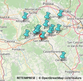 Mappa Piazza Dante Alighieri, 56028 San Miniato PI, Italia (11.33154)