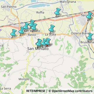 Mappa Piazza XX Settembre, 56028 San Miniato PI, Italia (2.33143)