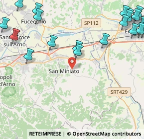 Mappa PIAZZA 10, 56028 San Miniato PI, Italia (6.671)