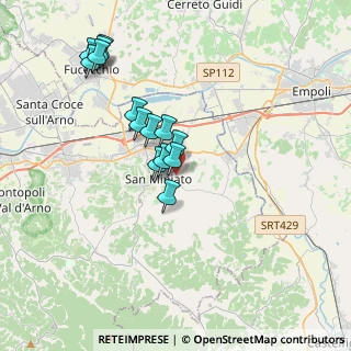 Mappa PIAZZA 10, 56028 San Miniato PI, Italia (3.42)