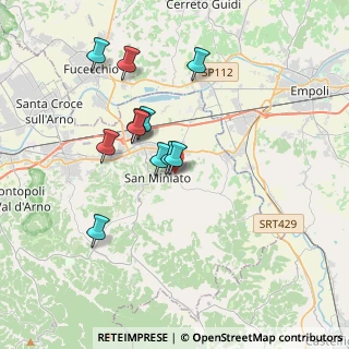 Mappa PIAZZA 10, 56028 San Miniato PI, Italia (3.23091)