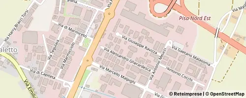 Mappa Pisa