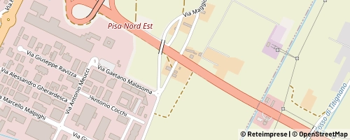 Mappa Pisa
