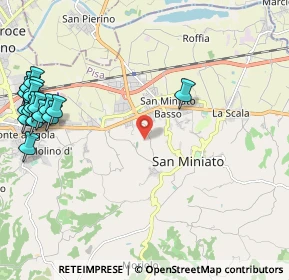 Mappa 56028 San Miniato PI, Italia (3.10333)