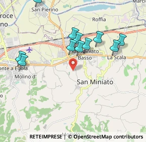 Mappa 56028 San Miniato PI, Italia (2.02545)