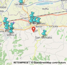 Mappa 56028 San Miniato PI, Italia (2.32091)
