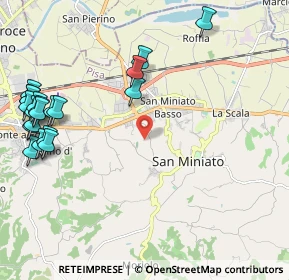 Mappa 56028 San Miniato PI, Italia (2.8615)