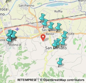 Mappa 56028 San Miniato PI, Italia (2.37813)