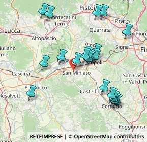 Mappa 56028 San Miniato PI, Italia (16.098)