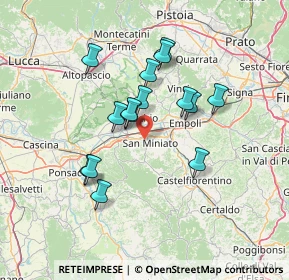 Mappa 56028 San Miniato PI, Italia (12.338)