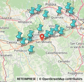 Mappa 56028 San Miniato PI, Italia (16.03833)