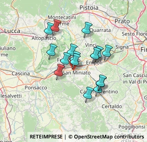 Mappa 56028 San Miniato PI, Italia (10.77529)