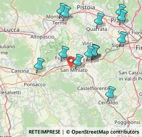Mappa 56028 San Miniato PI, Italia (16.60286)