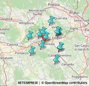 Mappa 56028 San Miniato PI, Italia (9.68308)