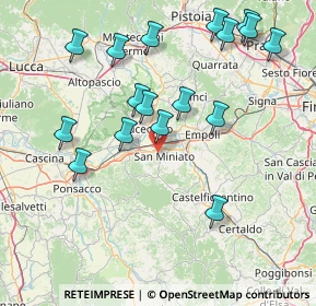 Mappa 56028 San Miniato PI, Italia (17.50176)