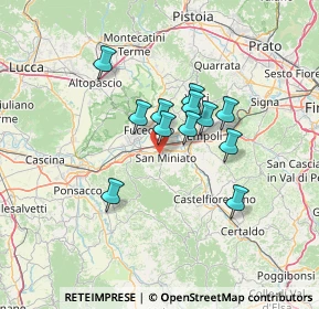 Mappa 56028 San Miniato PI, Italia (10.33667)