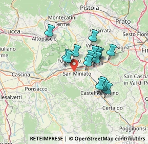 Mappa 56028 San Miniato PI, Italia (10.54647)