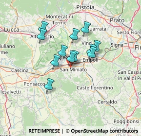 Mappa 56028 San Miniato PI, Italia (10.445)