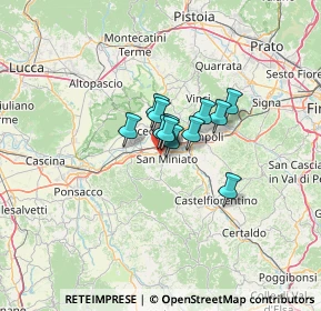 Mappa 56028 San Miniato PI, Italia (6.49917)