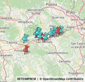 Mappa 56028 San Miniato PI, Italia (7.90417)
