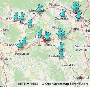 Mappa 56028 San Miniato PI, Italia (17.00176)