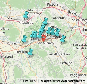Mappa 56028 San Miniato PI, Italia (9.97429)