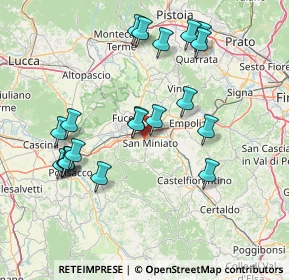 Mappa 56028 San Miniato PI, Italia (16.1095)