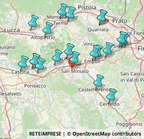 Mappa 56028 San Miniato PI, Italia (17.0225)