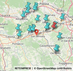 Mappa 56028 San Miniato PI, Italia (15.91)