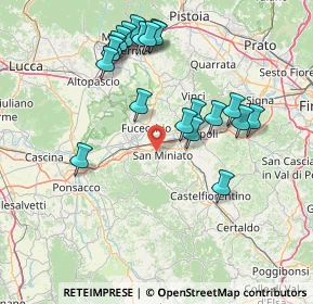 Mappa 56028 San Miniato PI, Italia (16.1245)