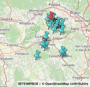 Mappa 56028 San Miniato PI, Italia (12.0675)
