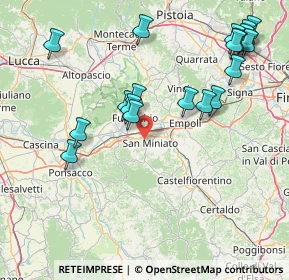 Mappa 56028 San Miniato PI, Italia (18.80842)