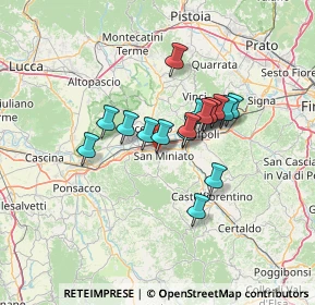 Mappa 56028 San Miniato PI, Italia (10.19706)