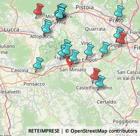 Mappa 56028 San Miniato PI, Italia (17.005)