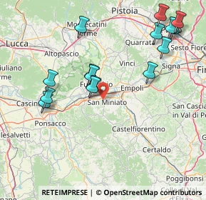 Mappa 56028 San Miniato PI, Italia (17.974)