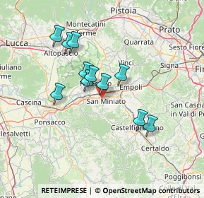 Mappa 56028 San Miniato PI, Italia (12.00545)